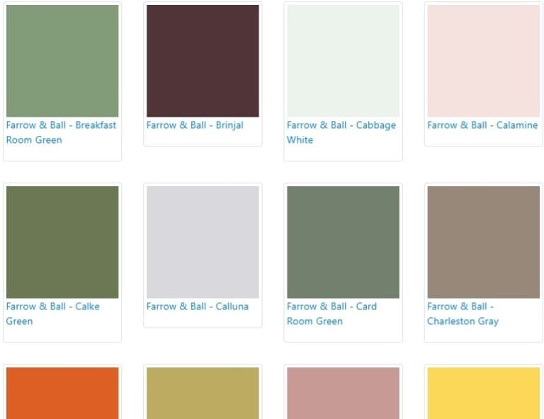 Huge range of colours available