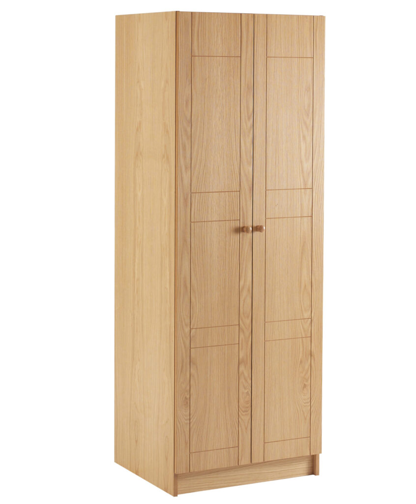 Wardrobe in Light Oak